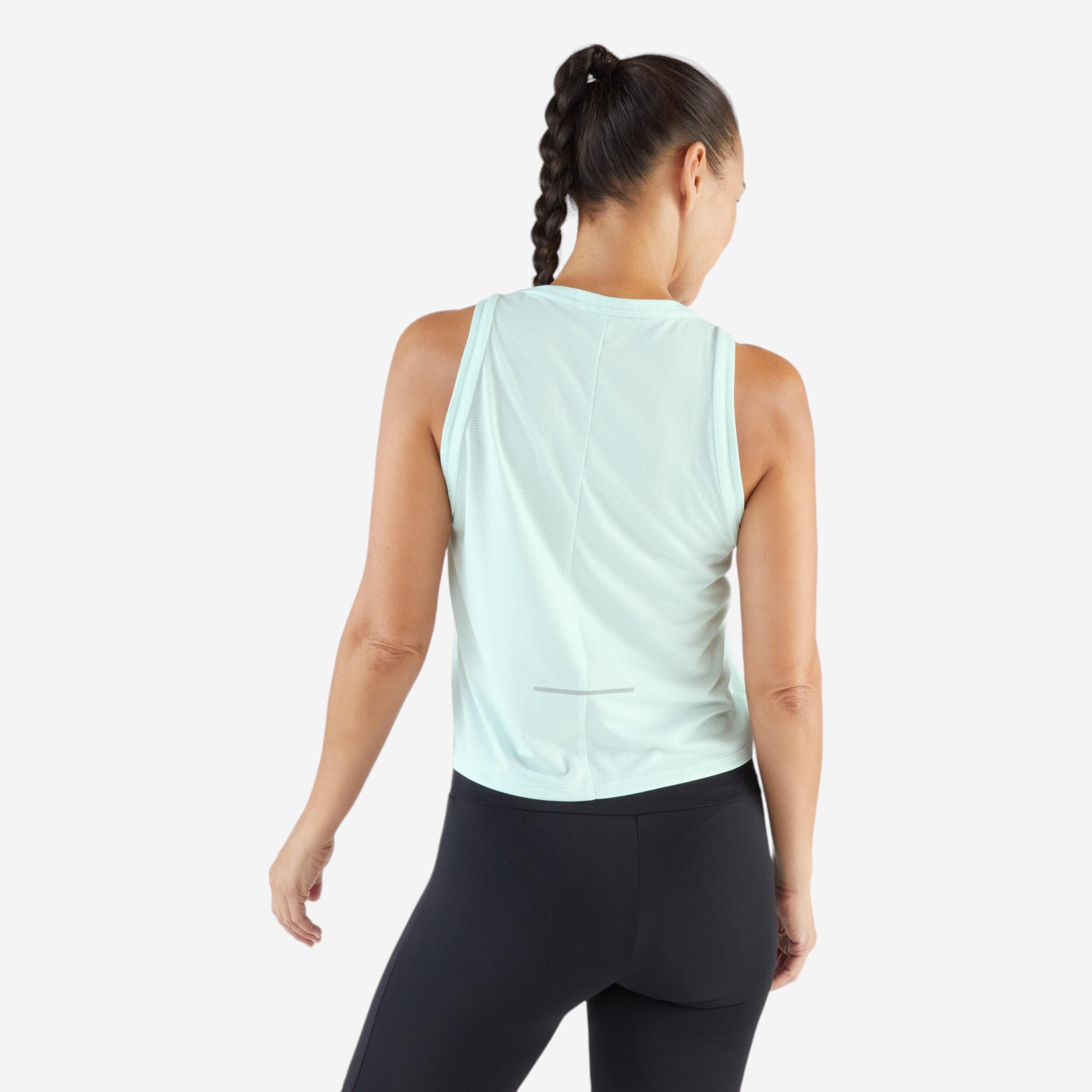 KIPRUN  Débardeur femme court respirant polyester 