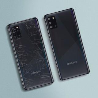 SAMSUNG  Ersatzteil Akkudeckel Galaxy A31 Schwarz 