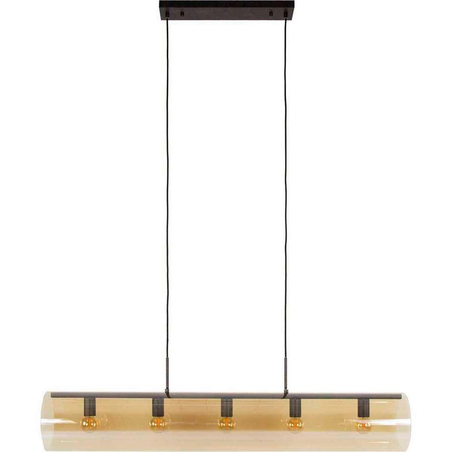 mutoni industrial Hängelampe Tube Amber Glass 5L 120  