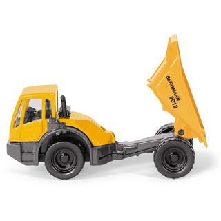 siku  1486, Bergmann Dumper, Metall/Kunststoff, Gelb, Kippbare Mulde 