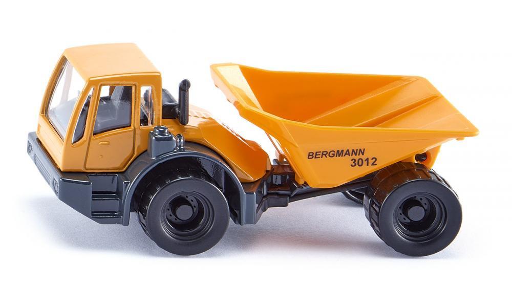 siku  1486, Bergmann Dumper, Metall/Kunststoff, Gelb, Kippbare Mulde 