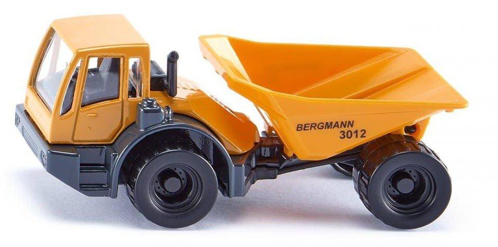 siku  1486, Bergmann Dumper, Metall/Kunststoff, Gelb, Kippbare Mulde 