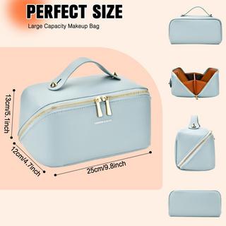 Only-bags.store Kosmetiktasche Portable Travel Make-up Tasche mit großer Kapazität wasserdicht zu organisieren Kosmetiktasche Portable Travel Make-up Tasche mit großer Kapazität wasserdicht zu organisieren 