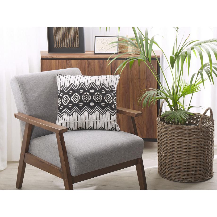 Beliani Dekokissen 2er Set aus Baumwolle Retro CARDAK  