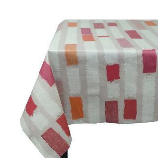 Fleur de Soleil Nappe enduite ronde ou ovale Rayure Patch  