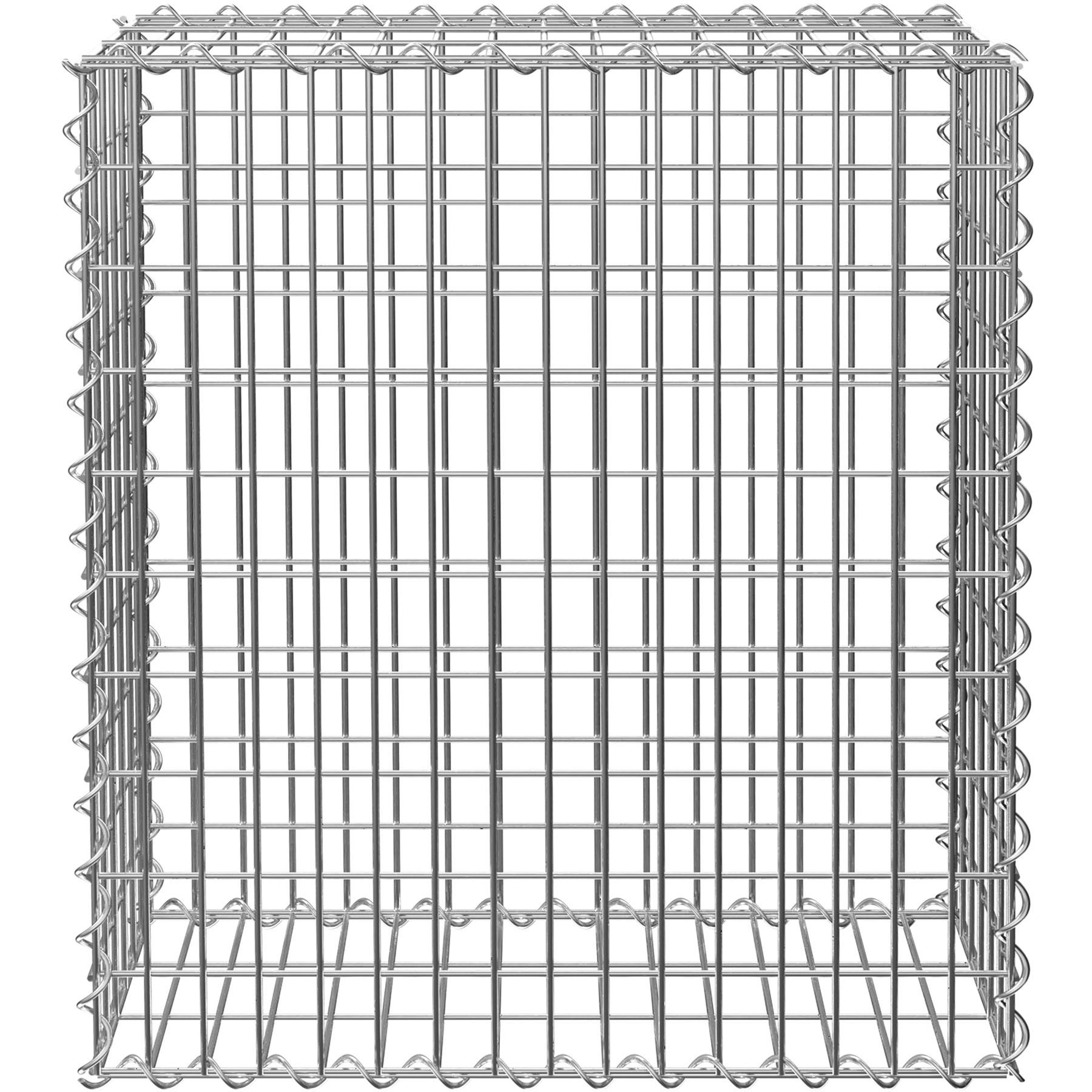 Tectake  Gabbione con larghezza maglia 5 x 10 cm 