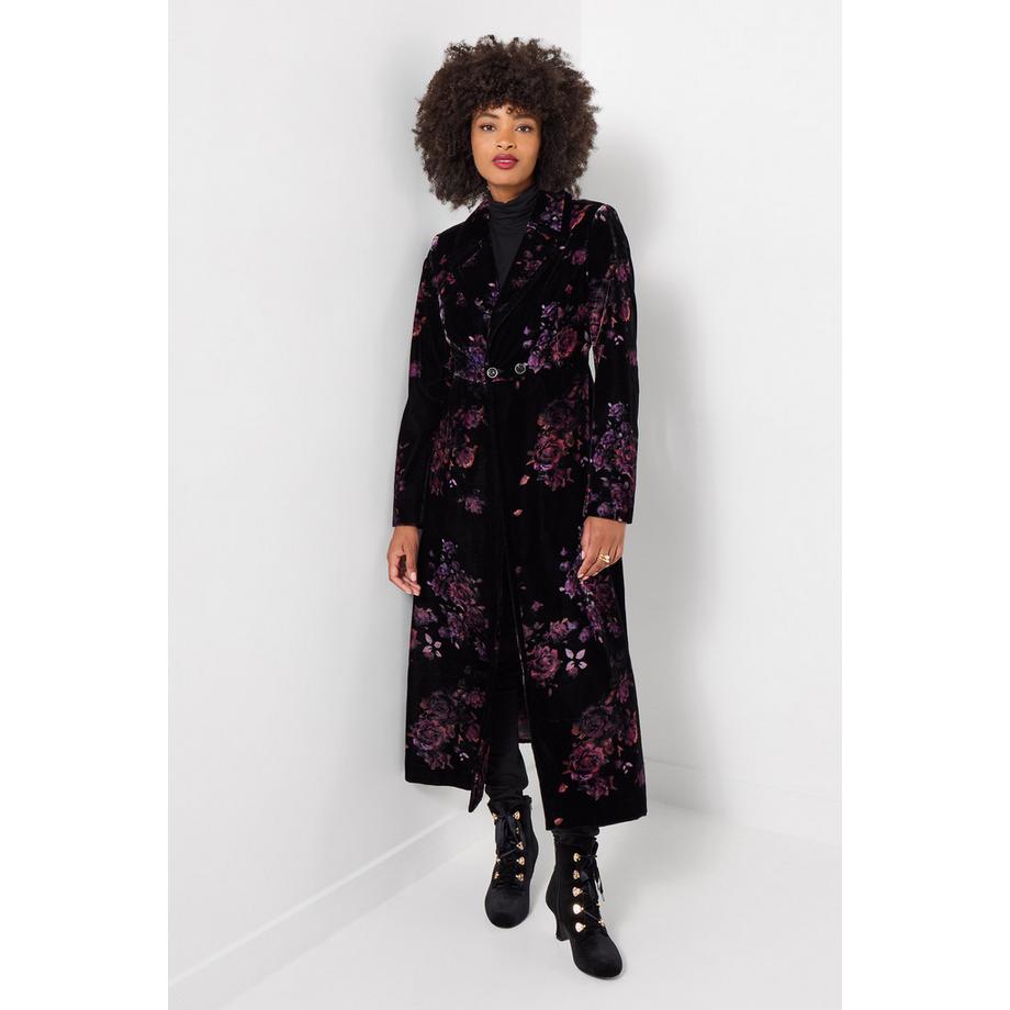 Joe Browns Manteau Imprimé en Velours  