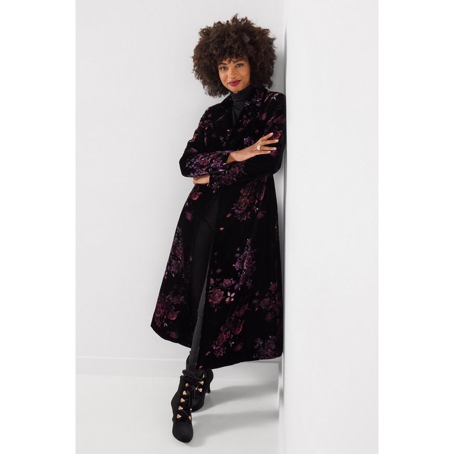 Joe Browns Manteau Imprimé en Velours  