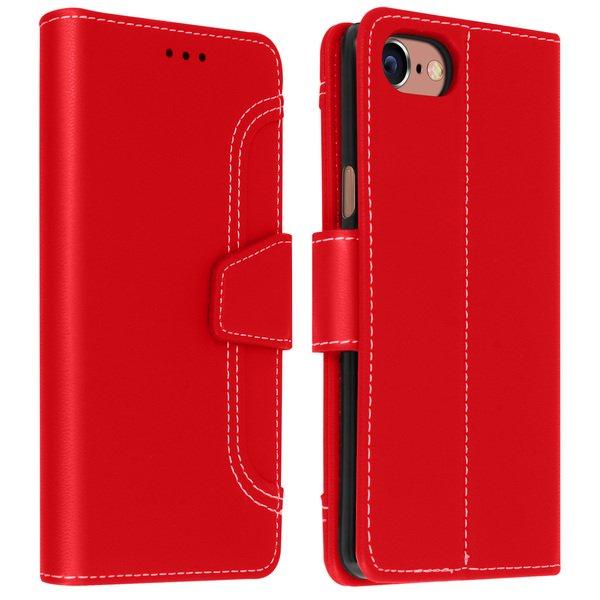 Avizar  Etui iPhone 6/6S/7/8/SE 2020 Rot 