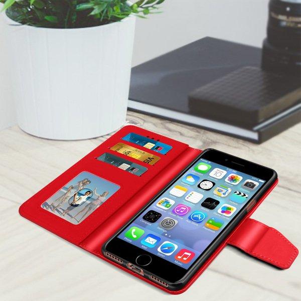 Avizar  Etui iPhone 6/6S/7/8/SE 2020 Rot 