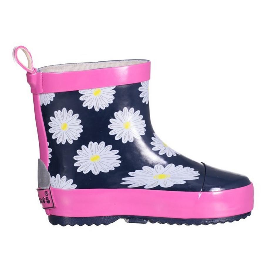 Playshoes Bottes de Pluie Bébé Low Marguerite  