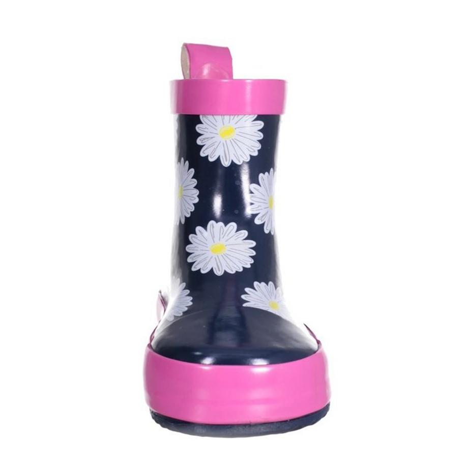 Playshoes Bottes de Pluie Bébé Low Marguerite  