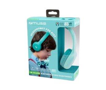 Muse  Muse M-215 BTB Kopfhörer & Headset Kabellos Kopfband Musik Bluetooth Blau 