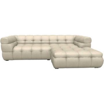 Canapé d&#039;angle Salamanca gris à droite 250