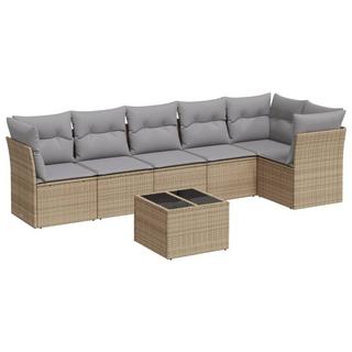 VidaXL Garten sofagarnitur poly-rattan  