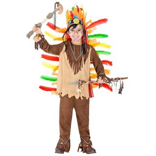 Tectake  Costume da bambino/ragazzo - Piccolo indiano Sioux 
