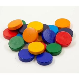 Montessori  Sorter aus Holz, Spielzeug mit Regenbogenmünzen - Rainbow Coins Montessori® Spass am Lernen 