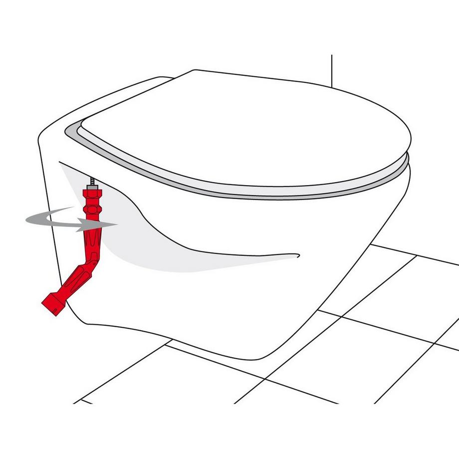 diaqua WC-Sitz Montageschlüssel kunststoff  