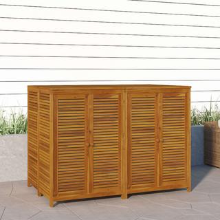 VidaXL Boîte de rangement de jardin bois d'acacia  