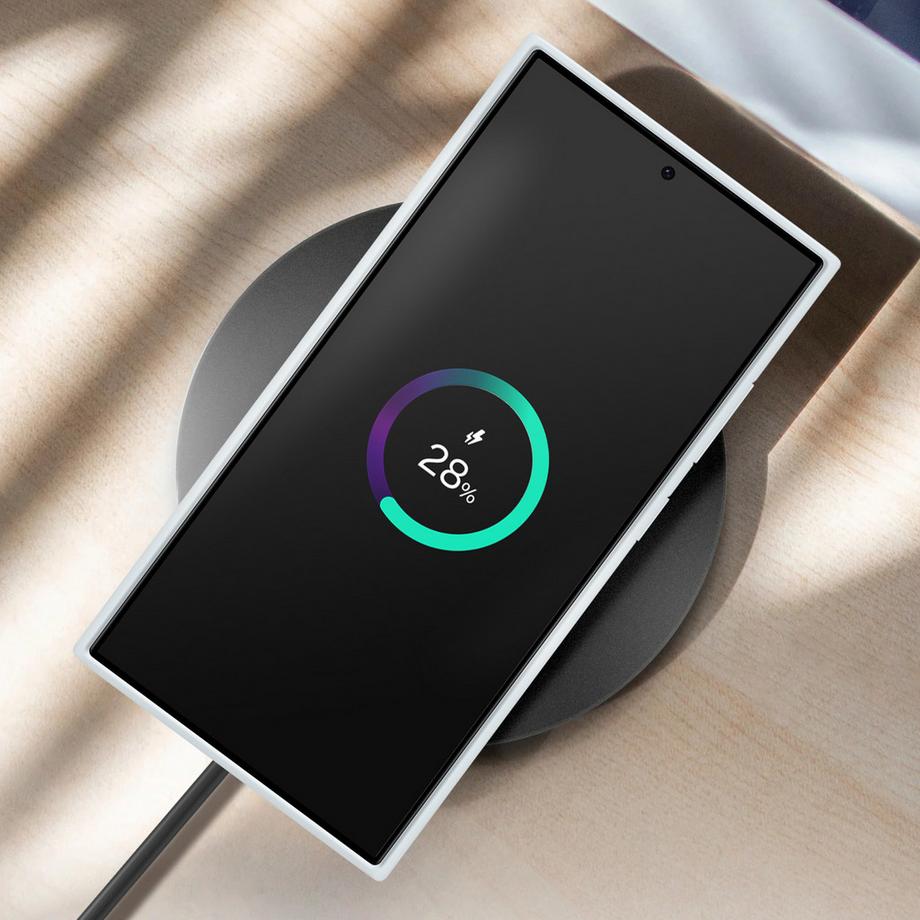 SAMSUNG  Silicone Case Galaxy S24 Ultra White 