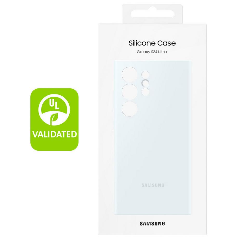 SAMSUNG  Silicone Case Galaxy S24 Ultra White 