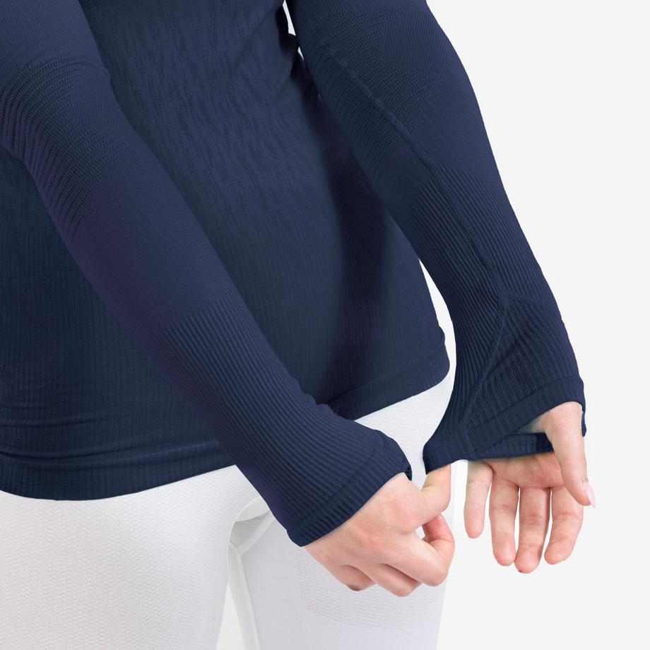 KIPSTA  Intimo tecnico maniche lunghe termico poliestere 