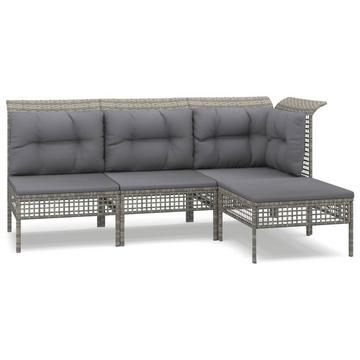 Garten lounge set poly-rattan