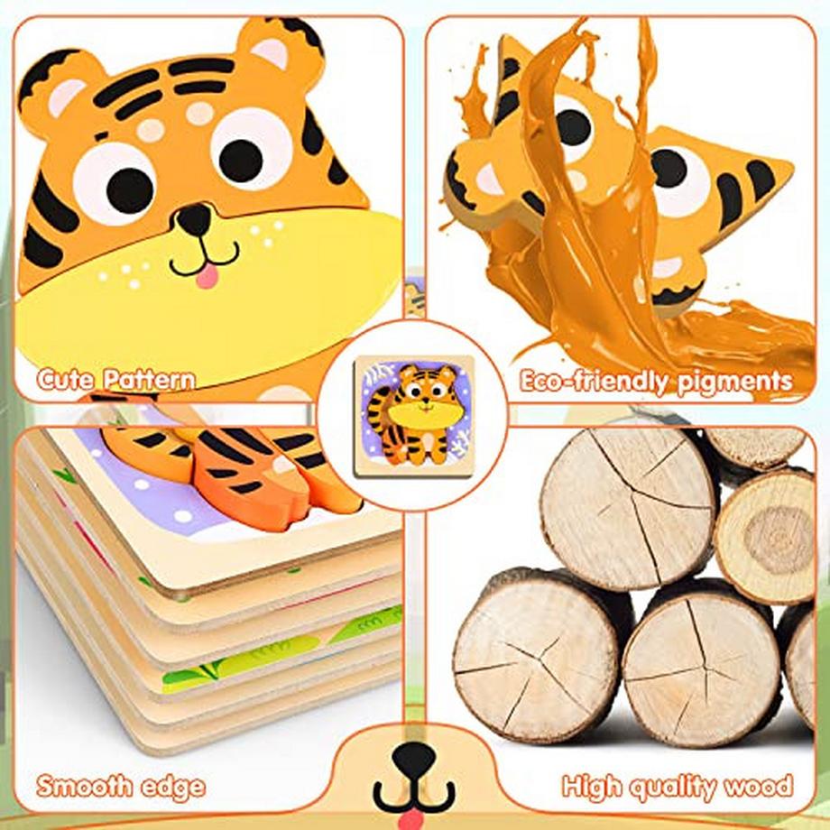 Activity-board  Holzpuzzle Holzspielzeug Puzzlespielzeug Lernspielzeug 