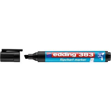 Edding 383 evidenziatore 1 pz Punta smussata Nero