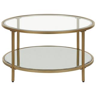 Beliani Table basse en Verre de sécurité Moderne BIRNEY  