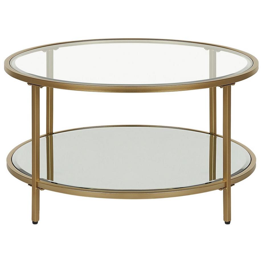 Couchtisch aus Sicherheitsglas Glamourös BIRNEY