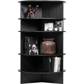 mutoni Libreria Trian Tower Round Legno Nero (FSC)  