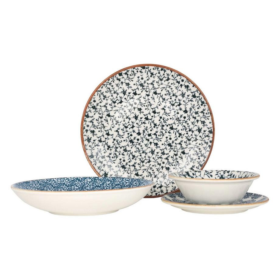 Bonna  Geschirrset - Calif  - 24 teilig - 6 Personen - Porzellan 