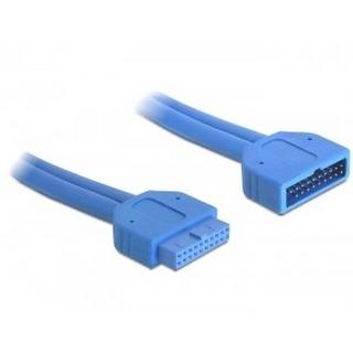 DeLock  82943 USB Kabel 0,45 m USB 3.2 Gen 1 (3.1 Gen 1) Blau 