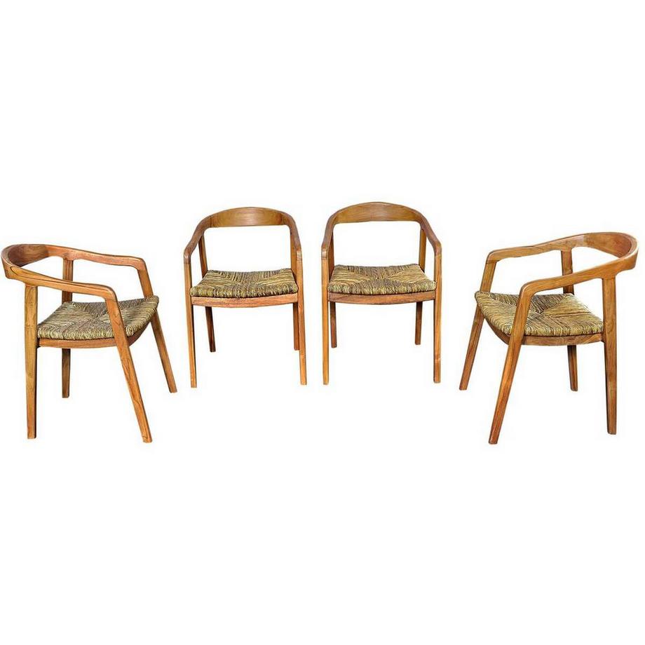 mutoni Poltrona rattan teak  