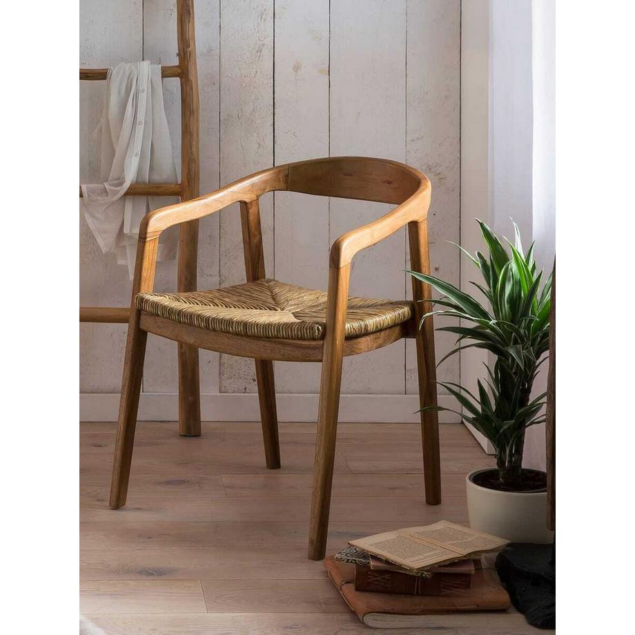 mutoni Poltrona rattan teak  