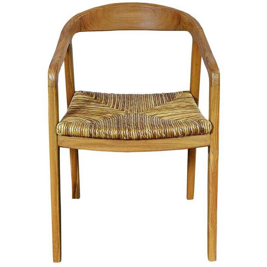 Poltrona rattan teak