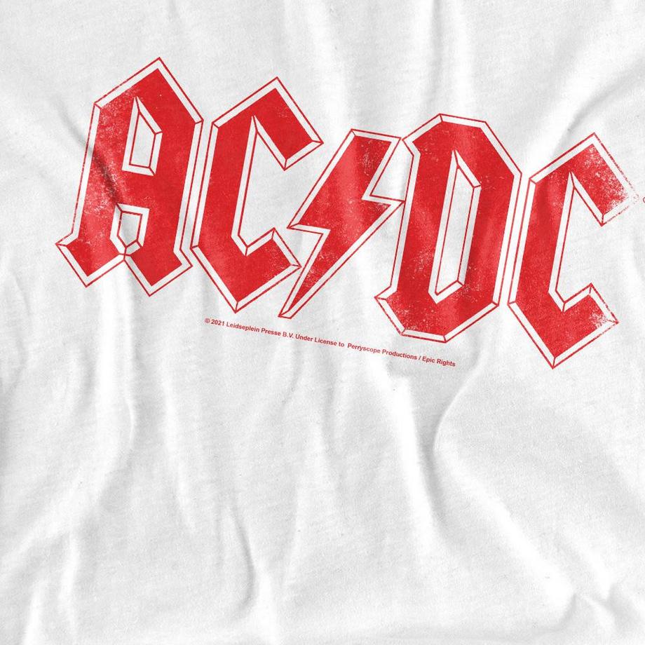 AC/DC ACDC Logo Print T-Shirt  