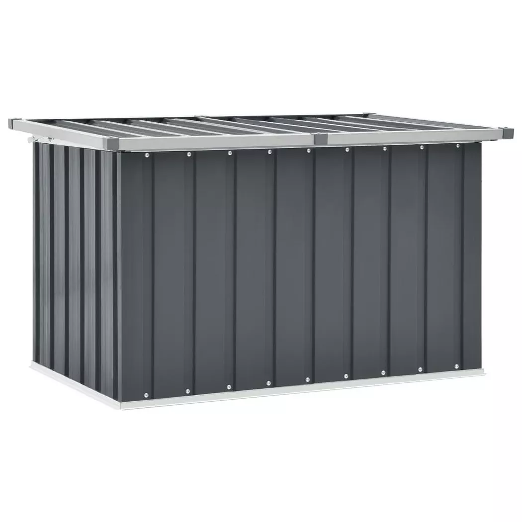 Boîte de rangement de jardin Gris 109x67x65 cm