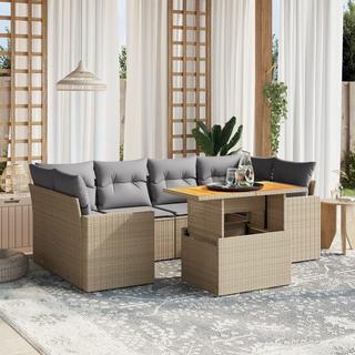 VidaXL Garten sofagarnitur poly-rattan  