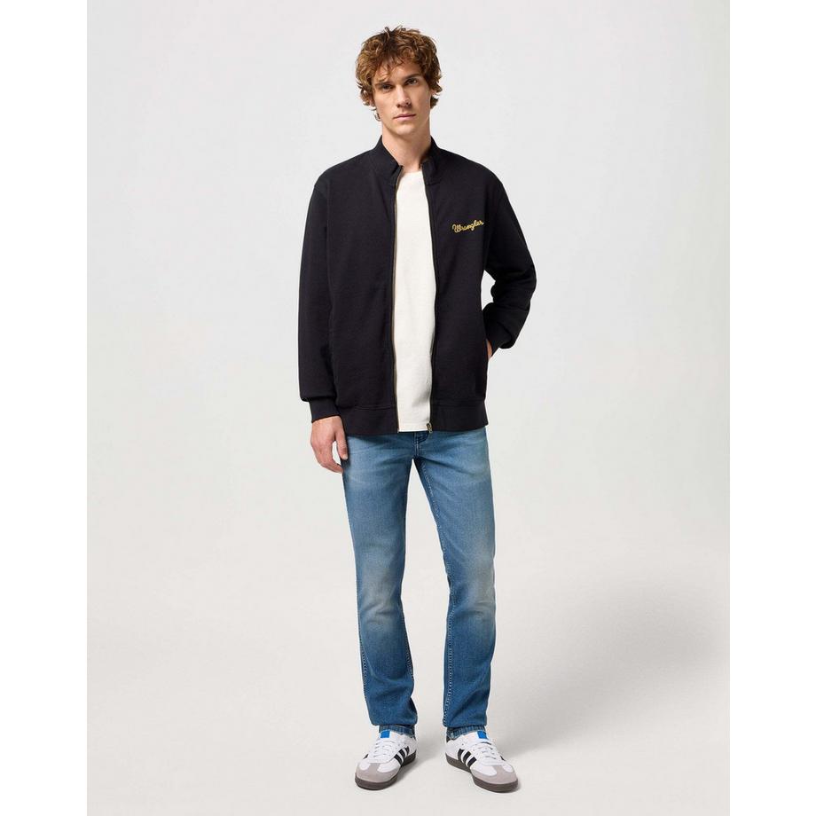 Wrangler Sweatshirt Funnel Neck Zip  