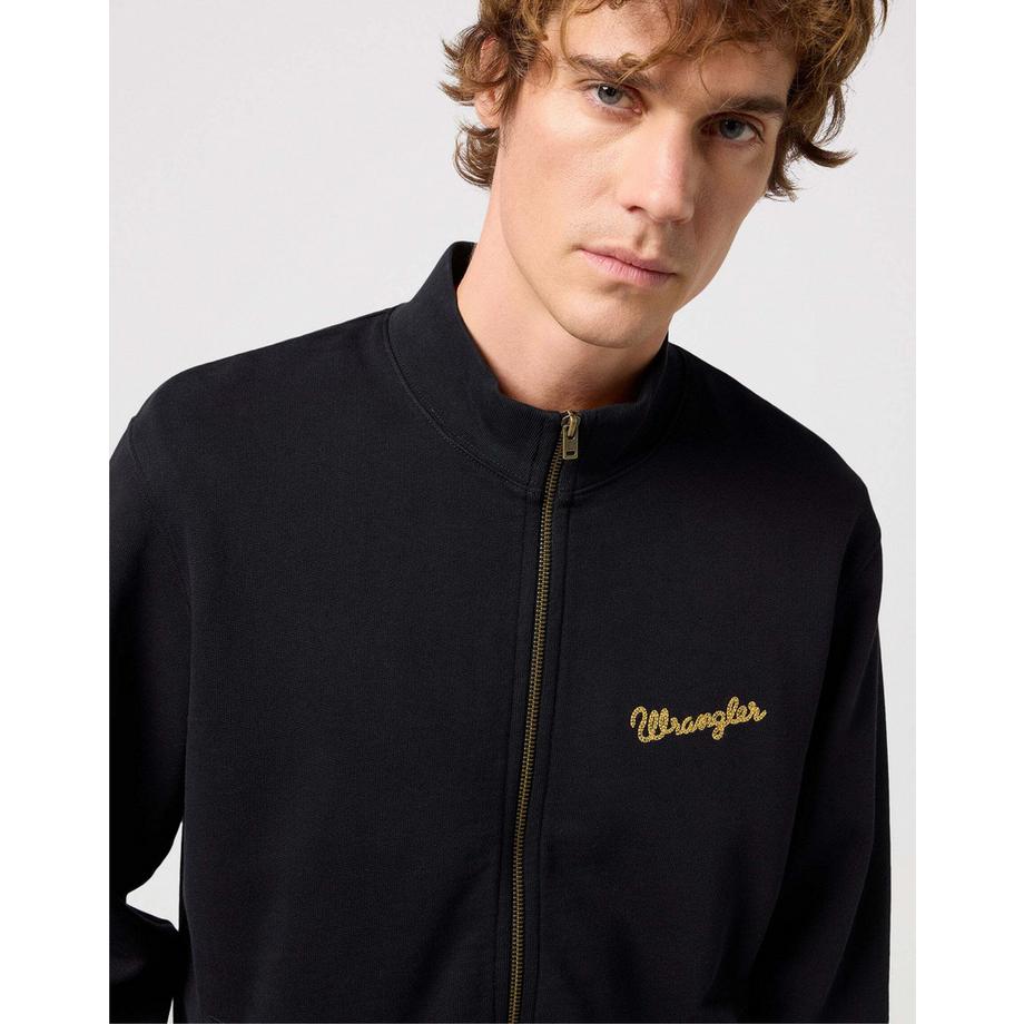 Wrangler Sweatshirt Funnel Neck Zip  