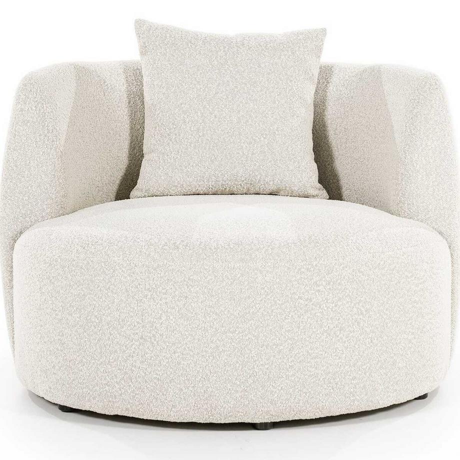 mutoni Fauteuil lounge Louis Spark beige  
