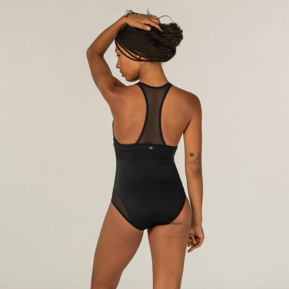 DECATHLON Costume da bagno Collo all'americana  