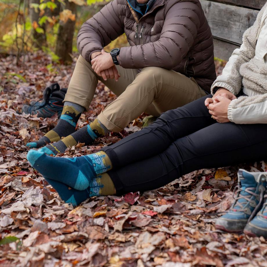Darn Tough Vermont Northwoods Micro Crew Merino Wandersocken  