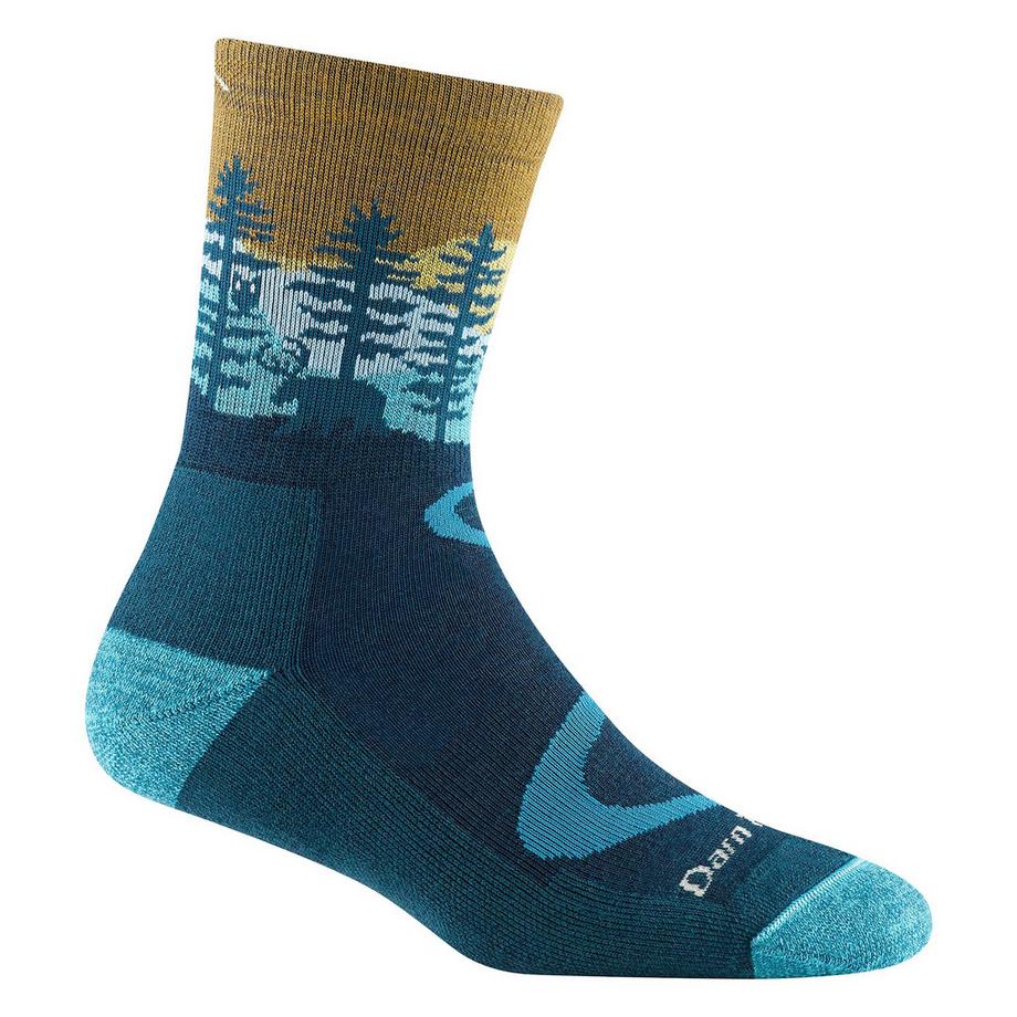Northwoods Micro Crew Gepolsterte Merino Wandersocken