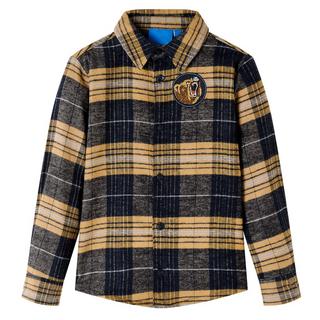 VidaXL  camicia a quadri da bambino Cotone 