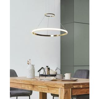 Beliani Lampe suspension en Aluminium Moderne TANO  