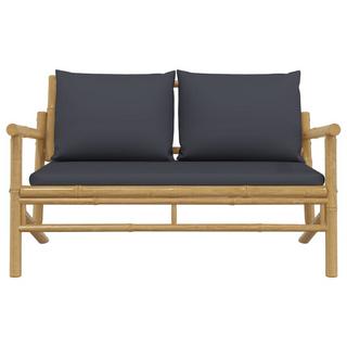 VidaXL Banc de jardin bambou  