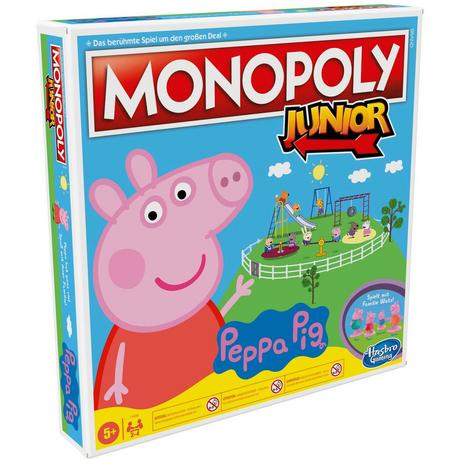 HASBRO GAMING  Monopoly Junior Peppa Pig 